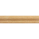 Listela Rako Litera WLRGA085 tmavě béžová, 25x2,3cm