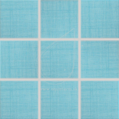 Mozaika/dlažba/obklad Rako Samba GAT0K117 zelená, 10x10cm