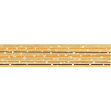 Listela Rako Delta WLAGE147 oranžová, 25x5cm