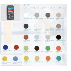 GF Dry Flexibilní vysoce hydrofobní spárovací hmota, typ CG2 WA, pro spáry šířky 2-20 mm ve vnitřním i vnějším prostředí